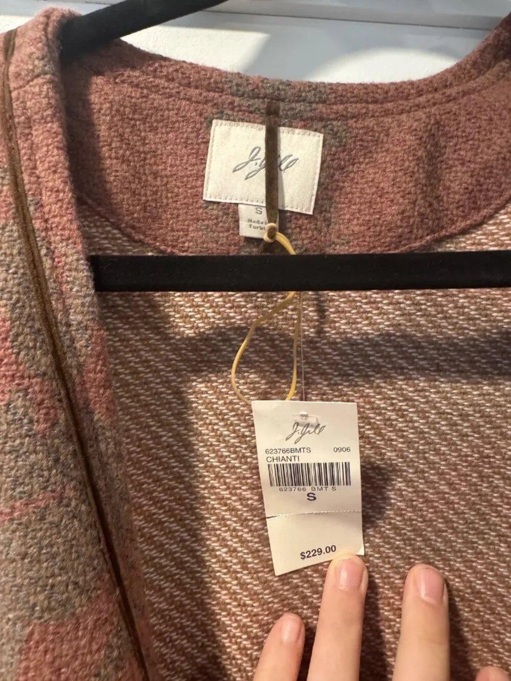 J.Jill Size Small (S) Long Belted Cardigan Sweater